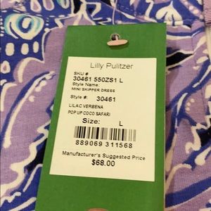 Lily Pulitzer Girl’s Dress. Lilac Verbena.